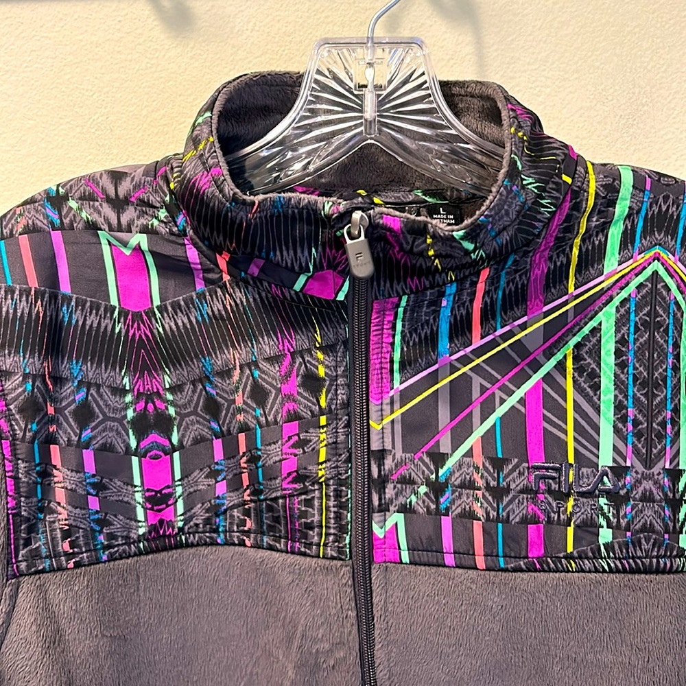 Fila Multicolor Patterned Jacket - Picture 3 of 11